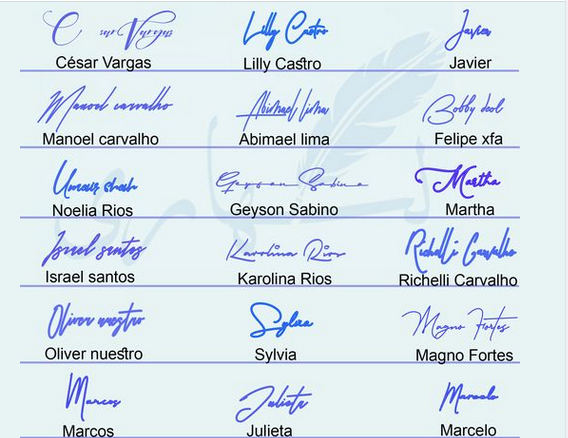 Creador de Firmas